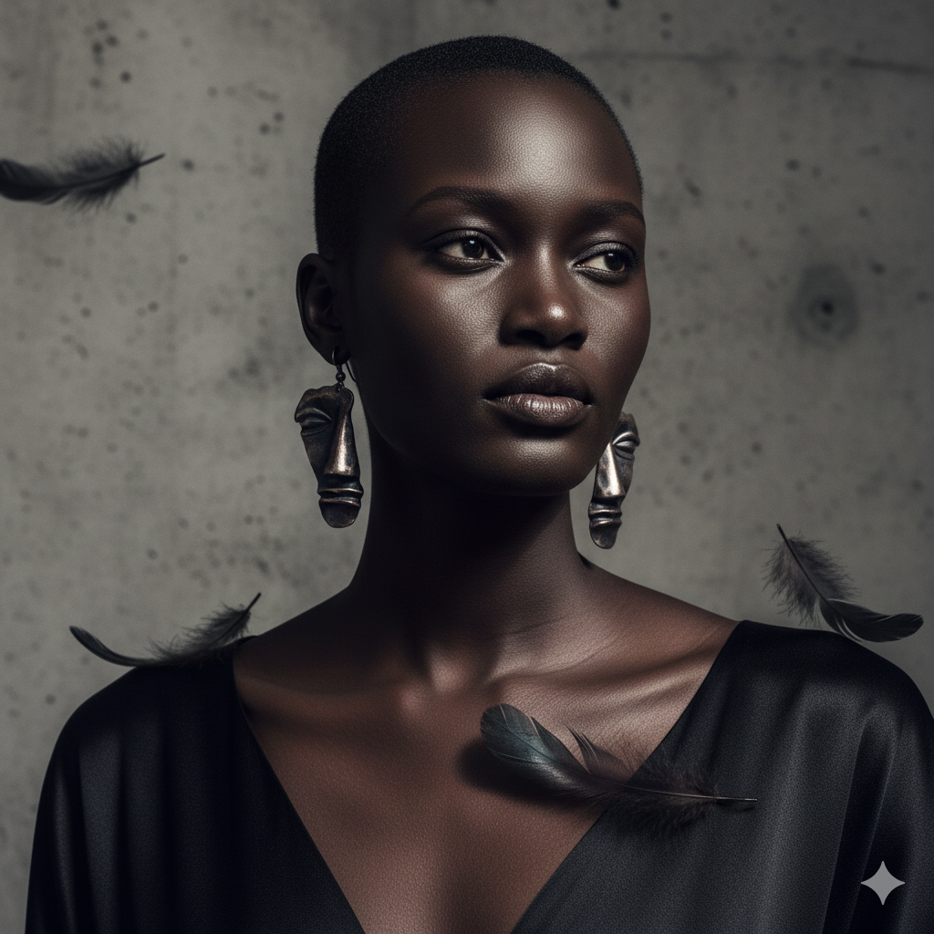 Half Face Vintage Bronze