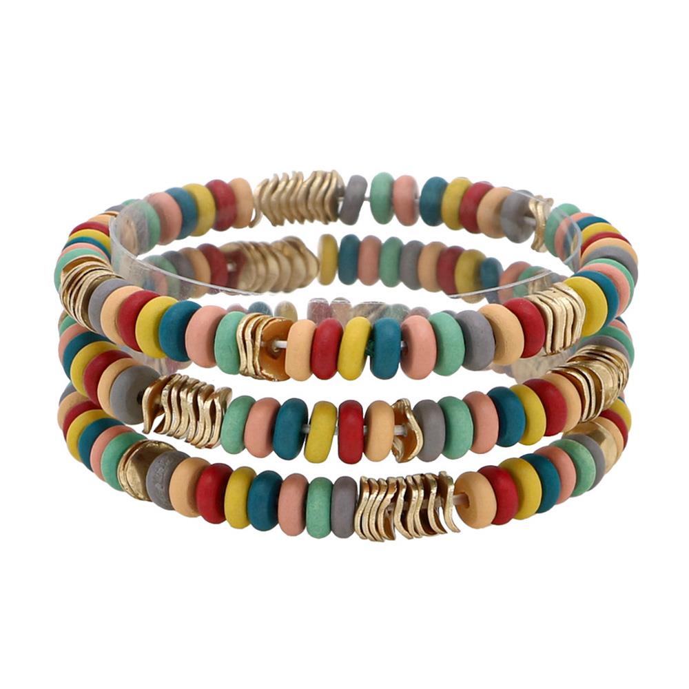 Wood and Metal Fusion Bracelet