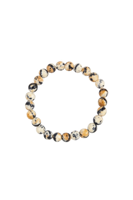 Beige Composition Stone 8MM