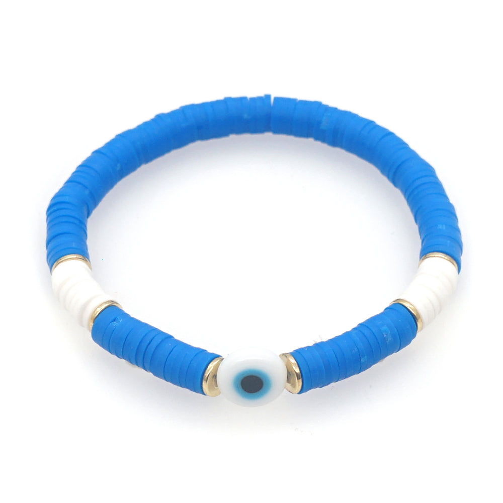 Heishi Bead Accent Bracelets