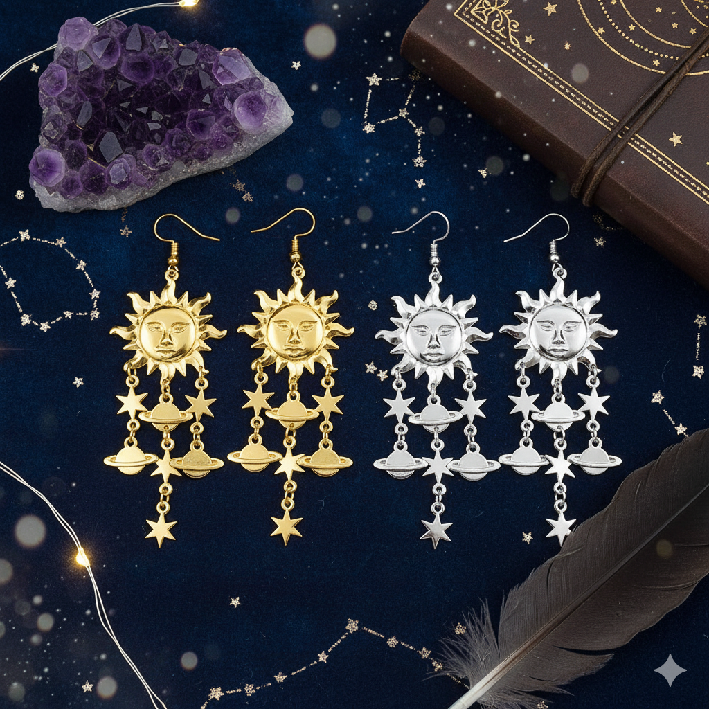 Celestial earrings