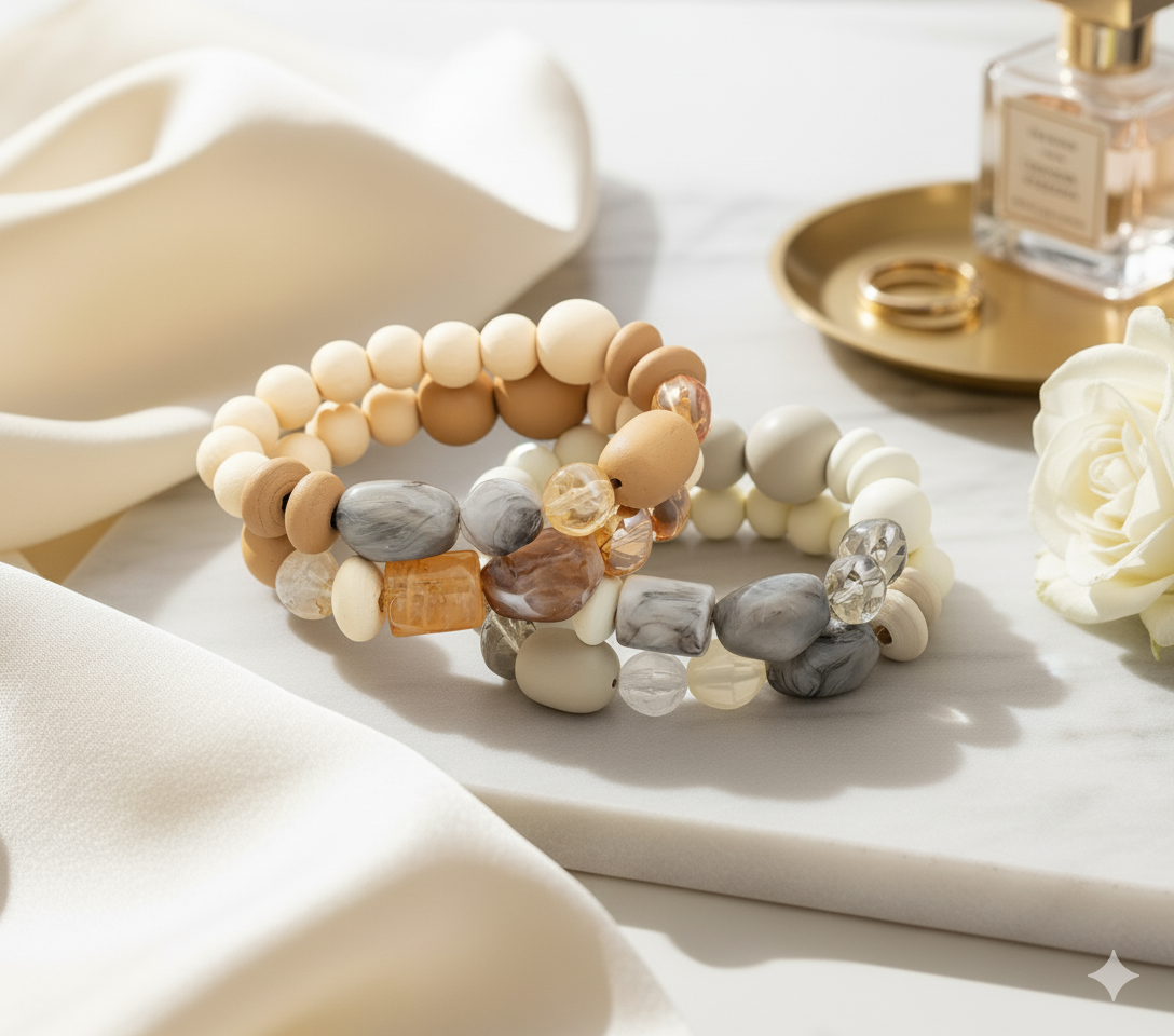 Chunck bead bracelet