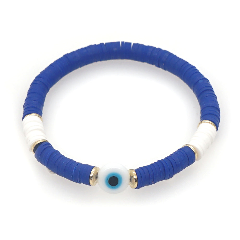 Heishi Bead Accent Bracelets