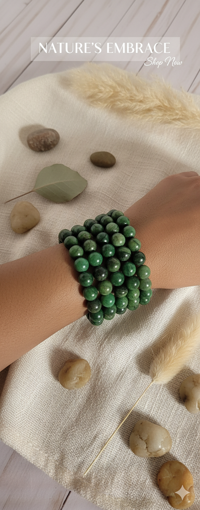 Evergreen Jasper Energy Bracelet
