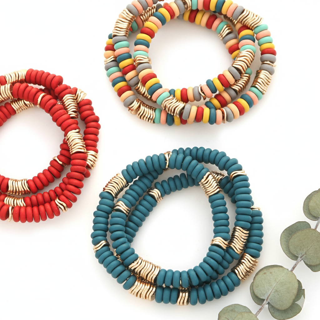 Wood and Metal Fusion Bracelet