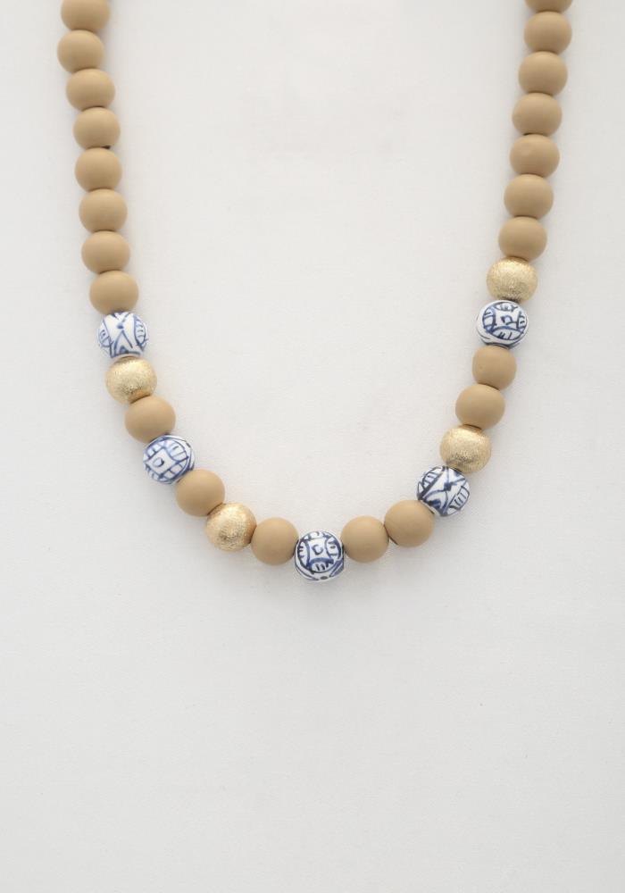 Wooden Bead Necklace
