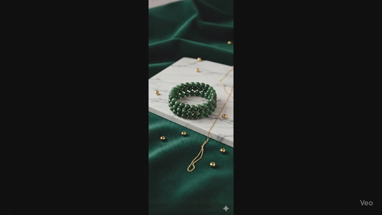 Evergreen Jasper Energy Bracelet