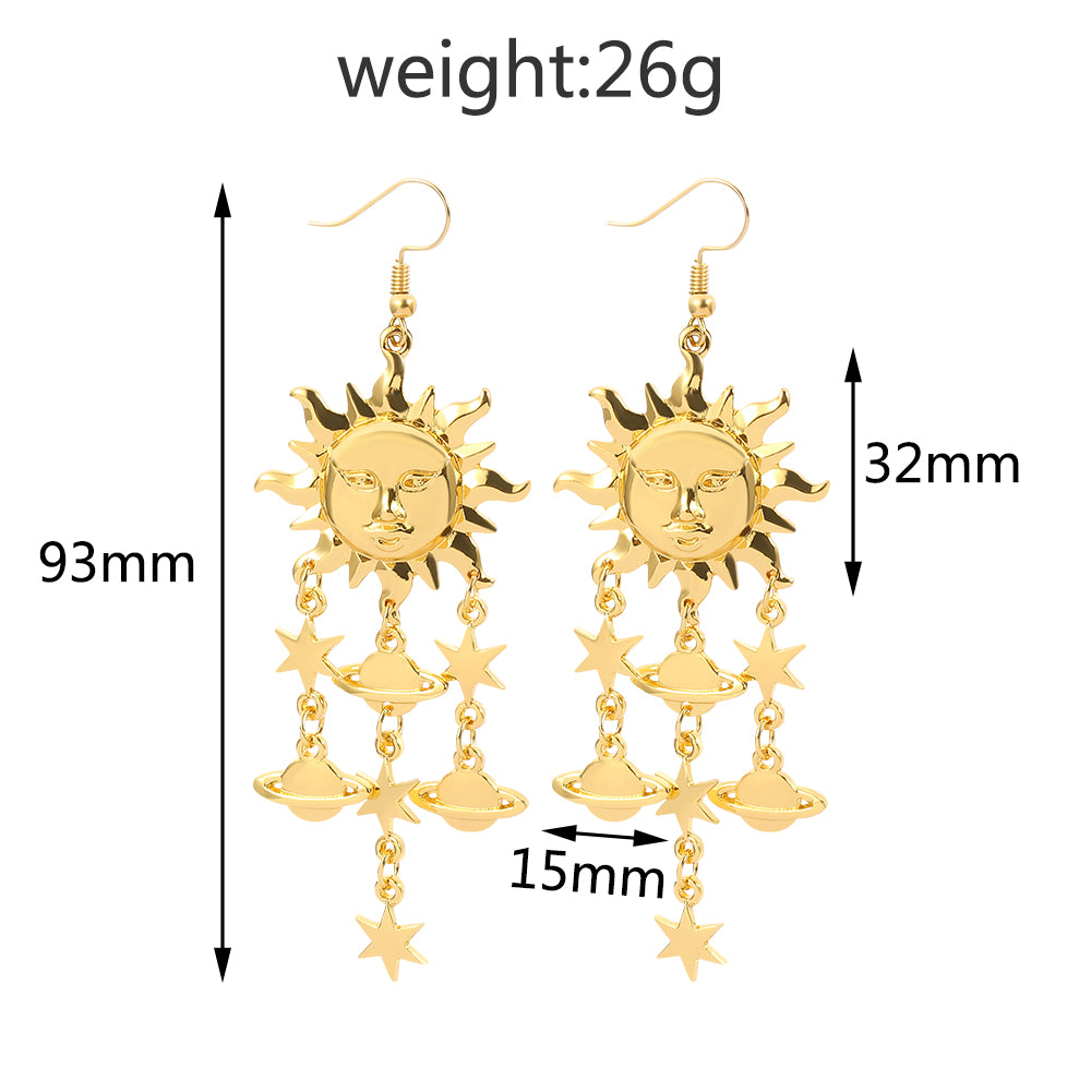 Celestial earrings