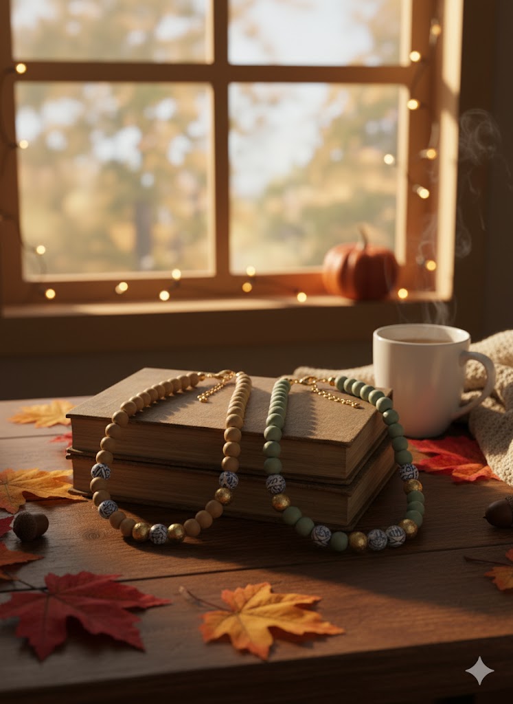 Wooden Bead Necklace