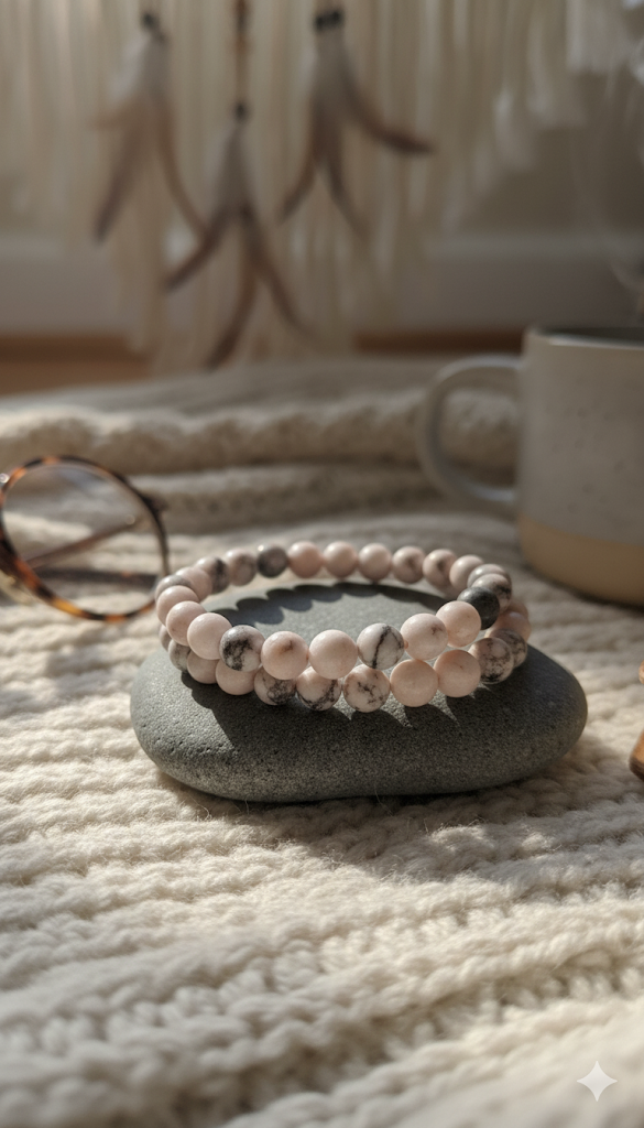 Pink Zebra Jasper Bracelet