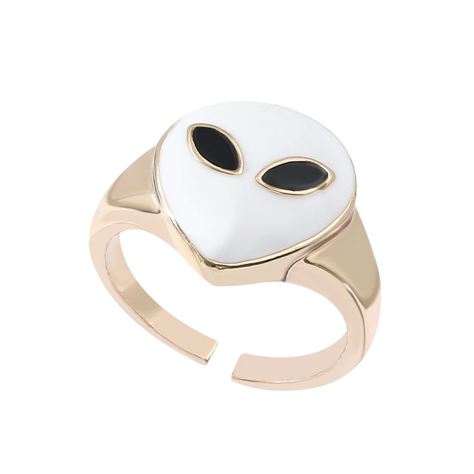 Extraterrestrial Alien Adjustable Ring